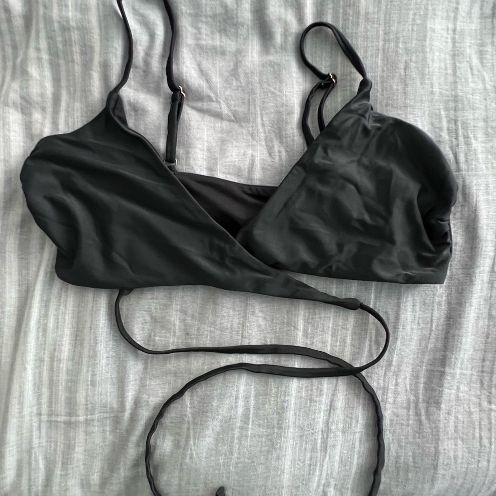 Women’s Black Swim Top Cotton